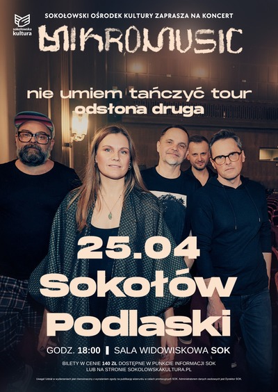 Plakat wydarzenia:  Koncert MIKROMUSIC 